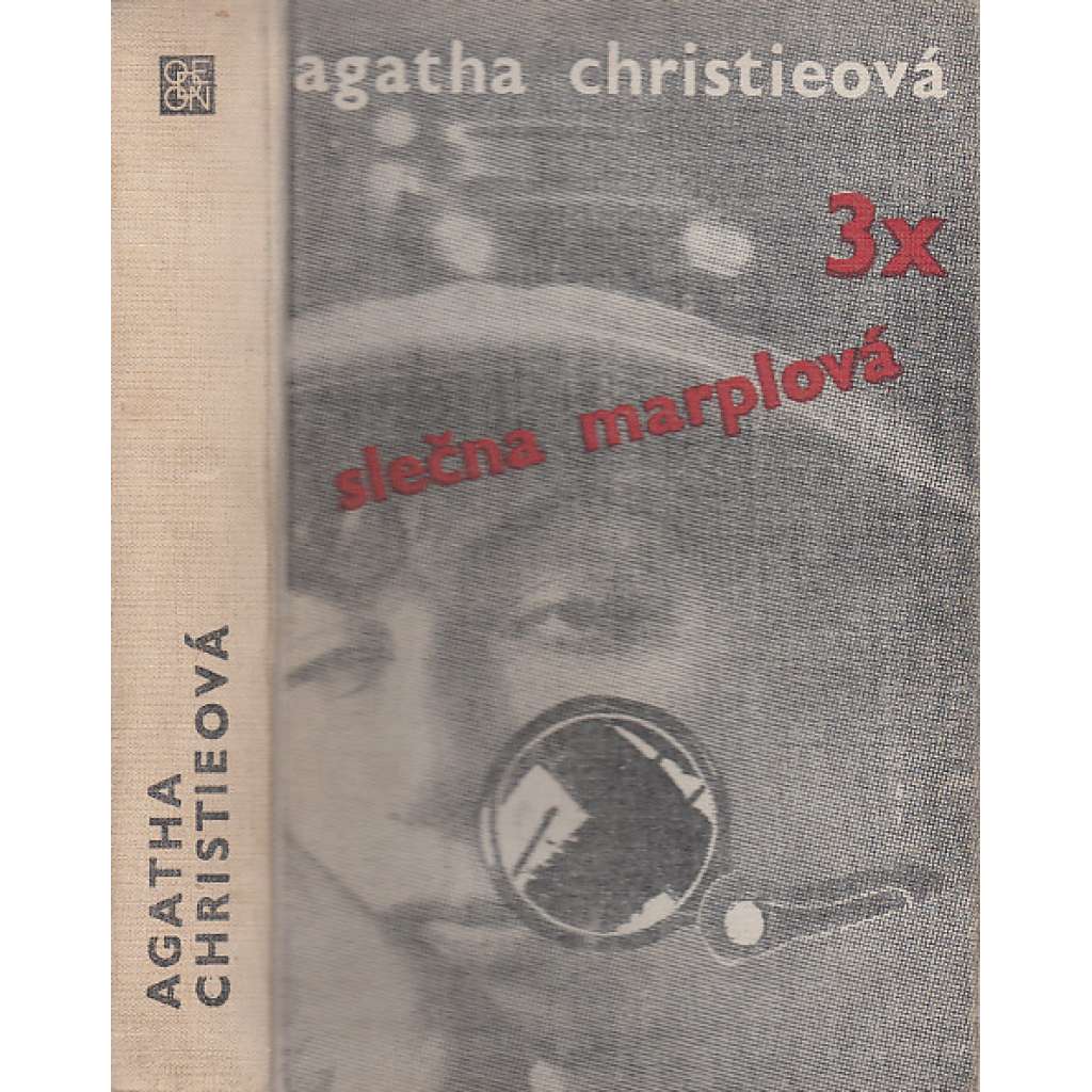 3x slečna Marplová - Agatha Christie - detektivní romány - Není kouře bez ohýnku, Mrtvá v knihovně, Kapsa plná žita