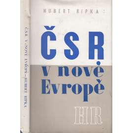 ČSR v nové Evropě (exilové vydání)