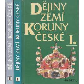 Dějiny zemí Koruny české I. a II. (2 svazky) [učebnice dějepisu, historie Čech a Moravy]