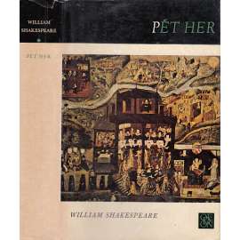 Pět her - Shakespeare - Sen noci svatojánské, Večer tříkrálový, Hamlet, Král Lear, Richard III. (edice Světová knihovna)