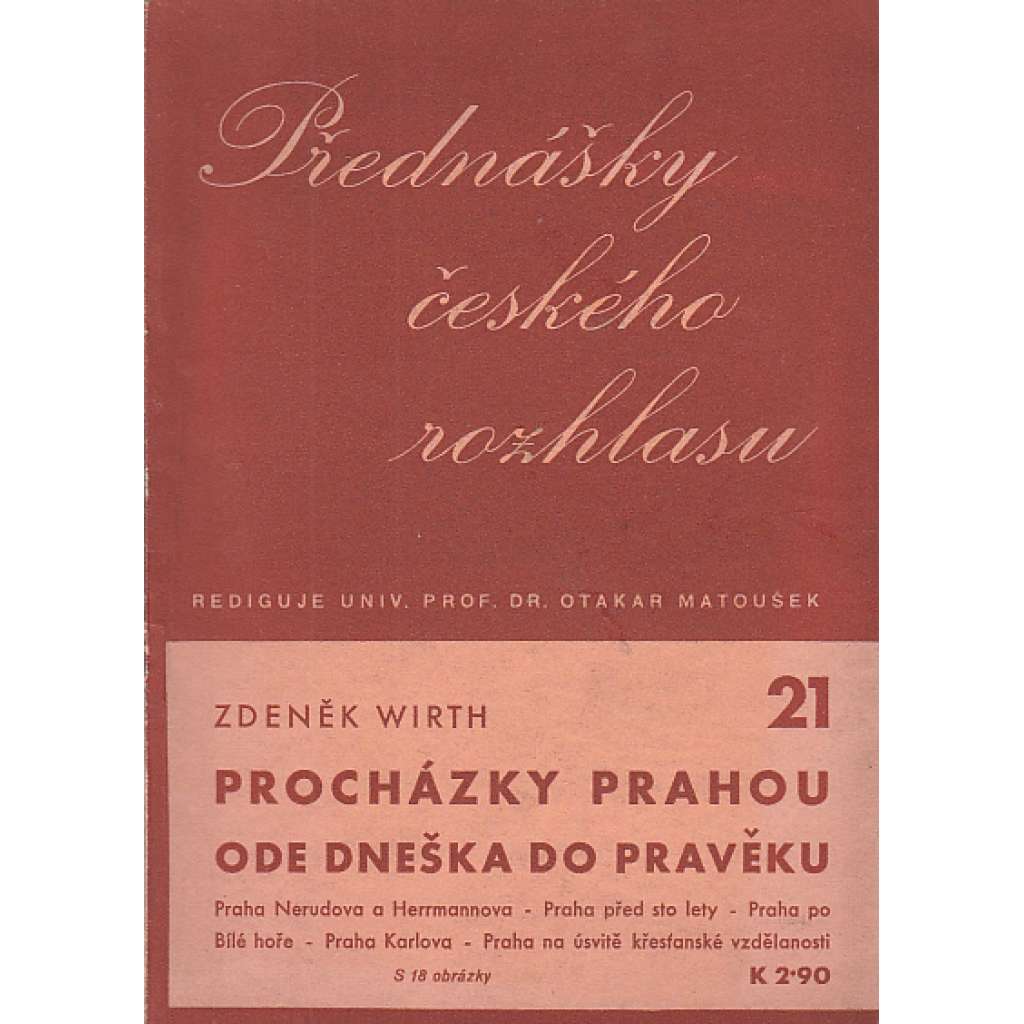 Procházky Prahou ode dneška do pravěku