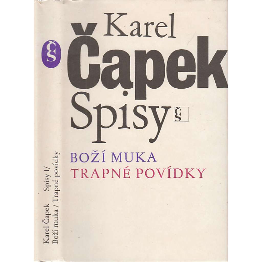 Boží muka - Trapné povídky (Spisy Karla Čapka - Karel Čapek)