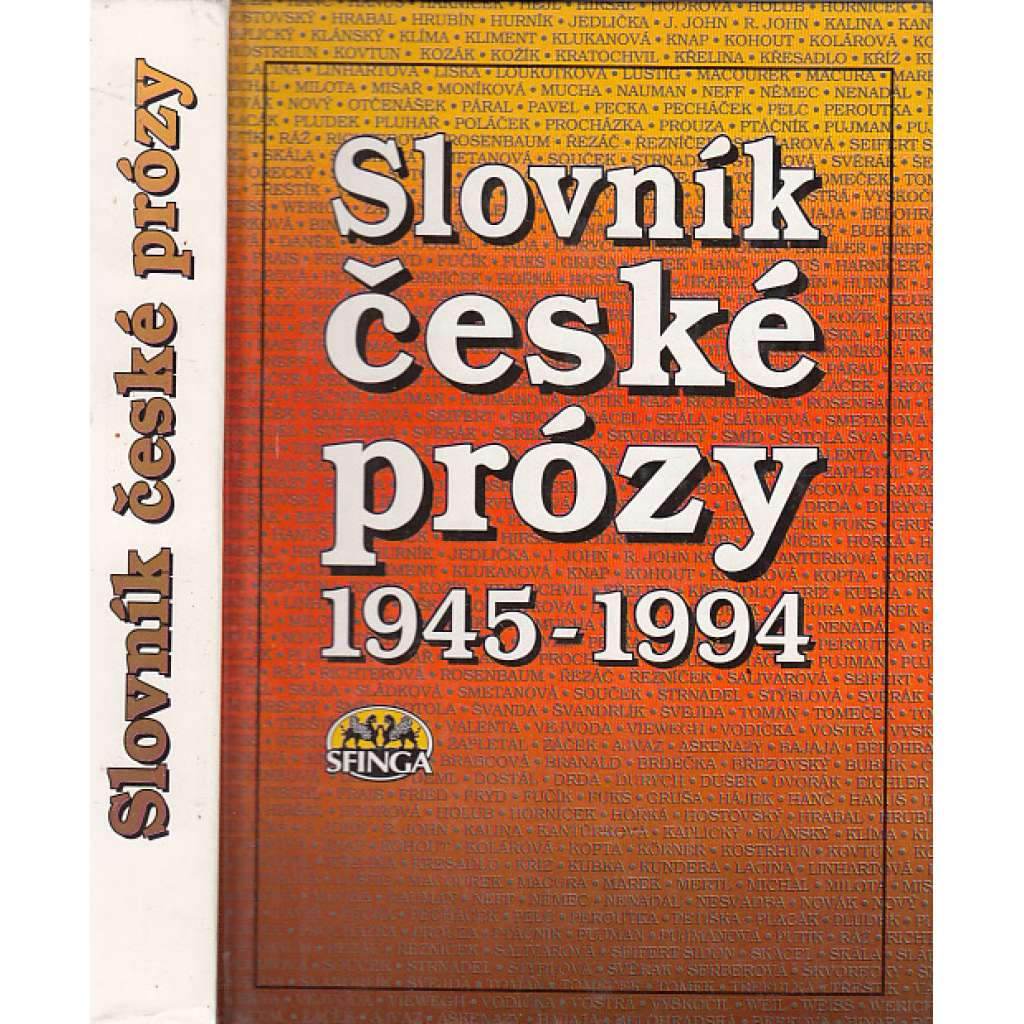 Slovník české prózy 1945-1994 [román, novela, povídka, slovník románu]