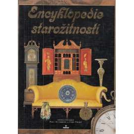 Encyklopedie starožitností [tj. starožitný nábytek, porcelán, cín, sklo, stříbro, kovy, hodiny ad.]