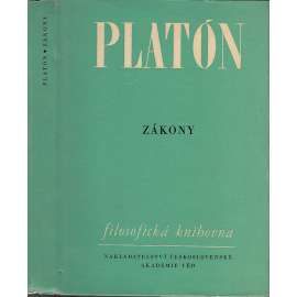 Zákony - Platón (edice Filosofická knihovna) (Nomoi)