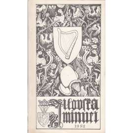 Jílovská minucí 1982 - minnesangři [příloha bulletinu Heraldika] [Z obsahu: milostné písně středověku a jejich autoři]