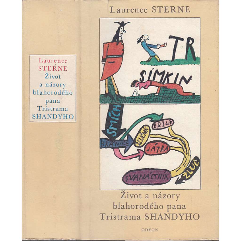 Život a názory blahorodého pana Tristrama Shandyho (ilustroval Jiří Šalamoun)