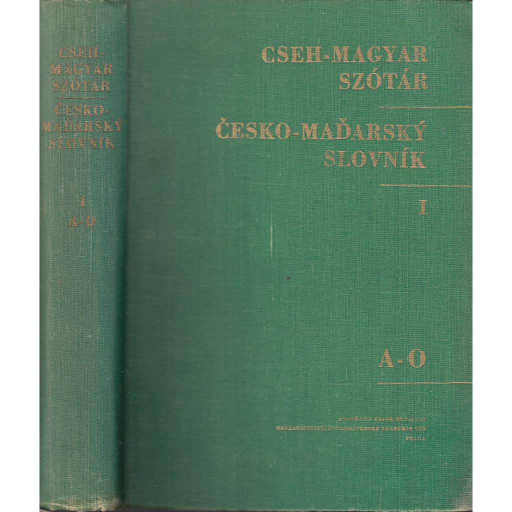 Česko-maďarský slovník, 2 svazky