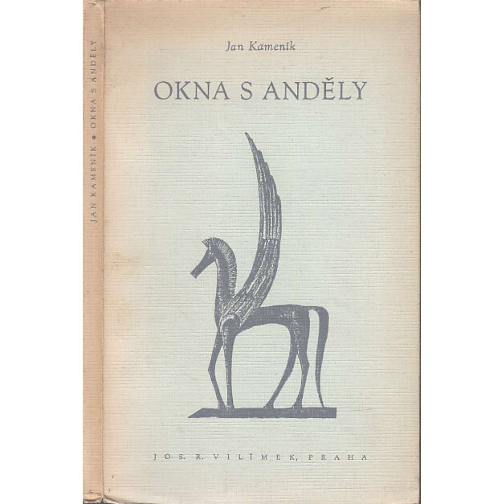 Okna s anděly (ve frontispisu ilustrace Jan Konůpek) (obálka František Tichý)