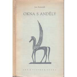 Okna s anděly (ve frontispisu ilustrace Jan Konůpek) (obálka František Tichý)