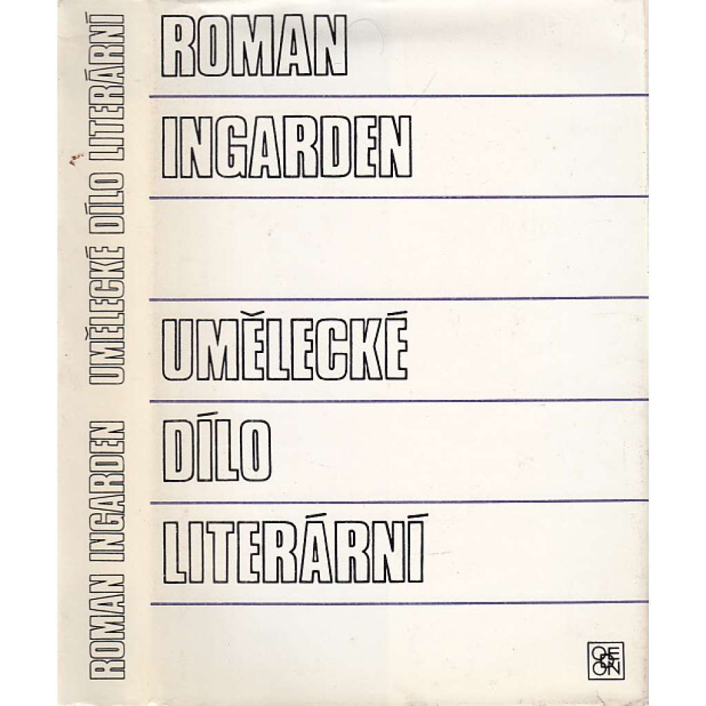 Umělecké dílo literární (edice: Ars. Literárněvědná řada) (strukturní lingvistika, studie, mj. Výstavba literárního díla, Husserl, Mann, Goethe, Freud, Lessing)