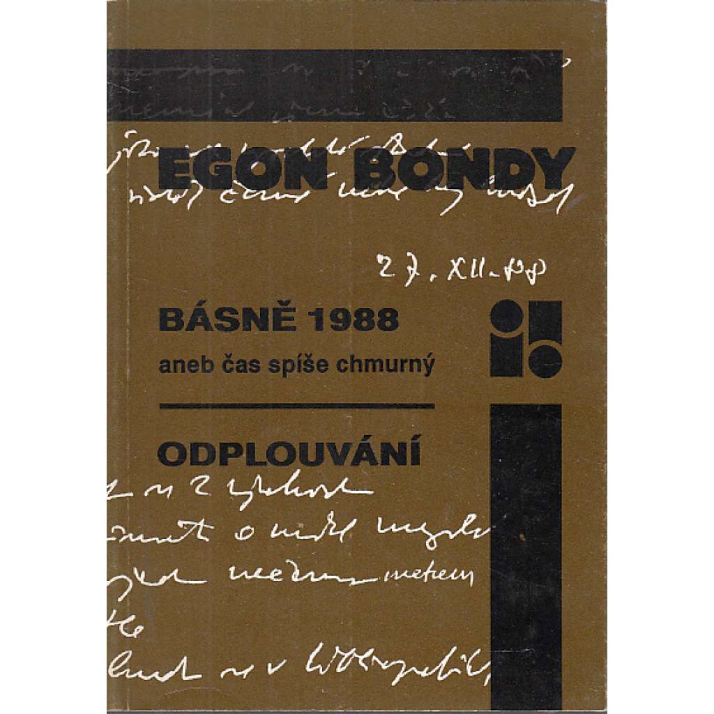 Básně 1988 aneb Čas spíše chmurný. Odplouvání