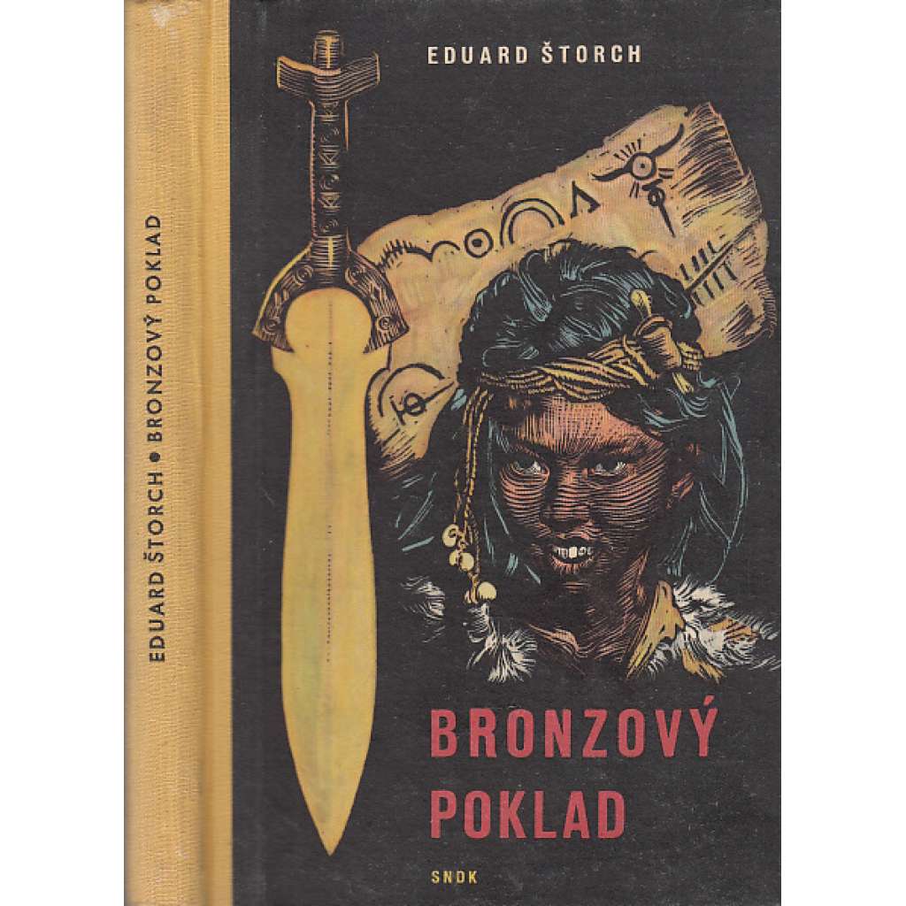 Bronzový poklad (dobrodružství, doba bronzová, ilustrace Zdeněk Burian)