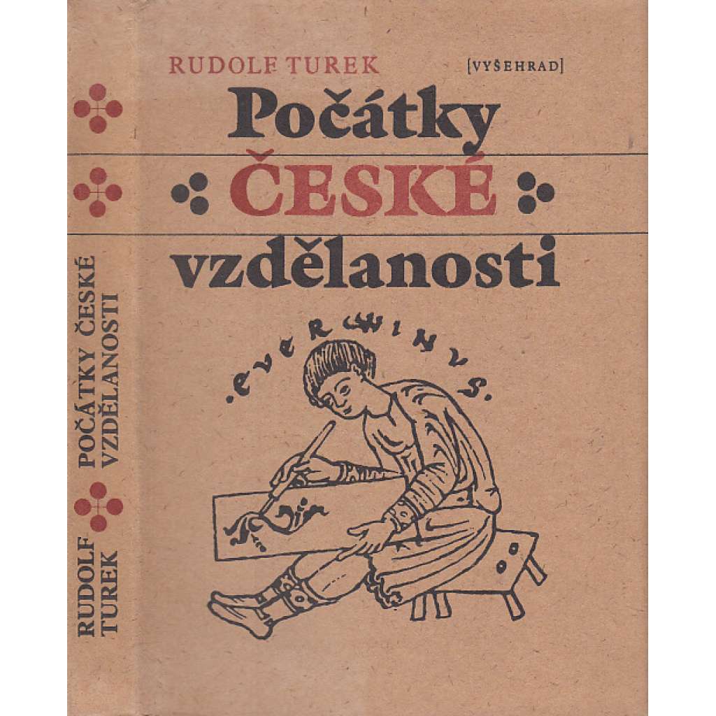 Počátky české vzdělanosti [Obsah: středověk, Slované, pohanství, Přemyslovci, Český stát, Cyril a Metoděj a Velká Morava] Od příchodu Slovanů do doby románské, vývoj vzdělanosti, písma a počátky a rozvoj literární tvorby