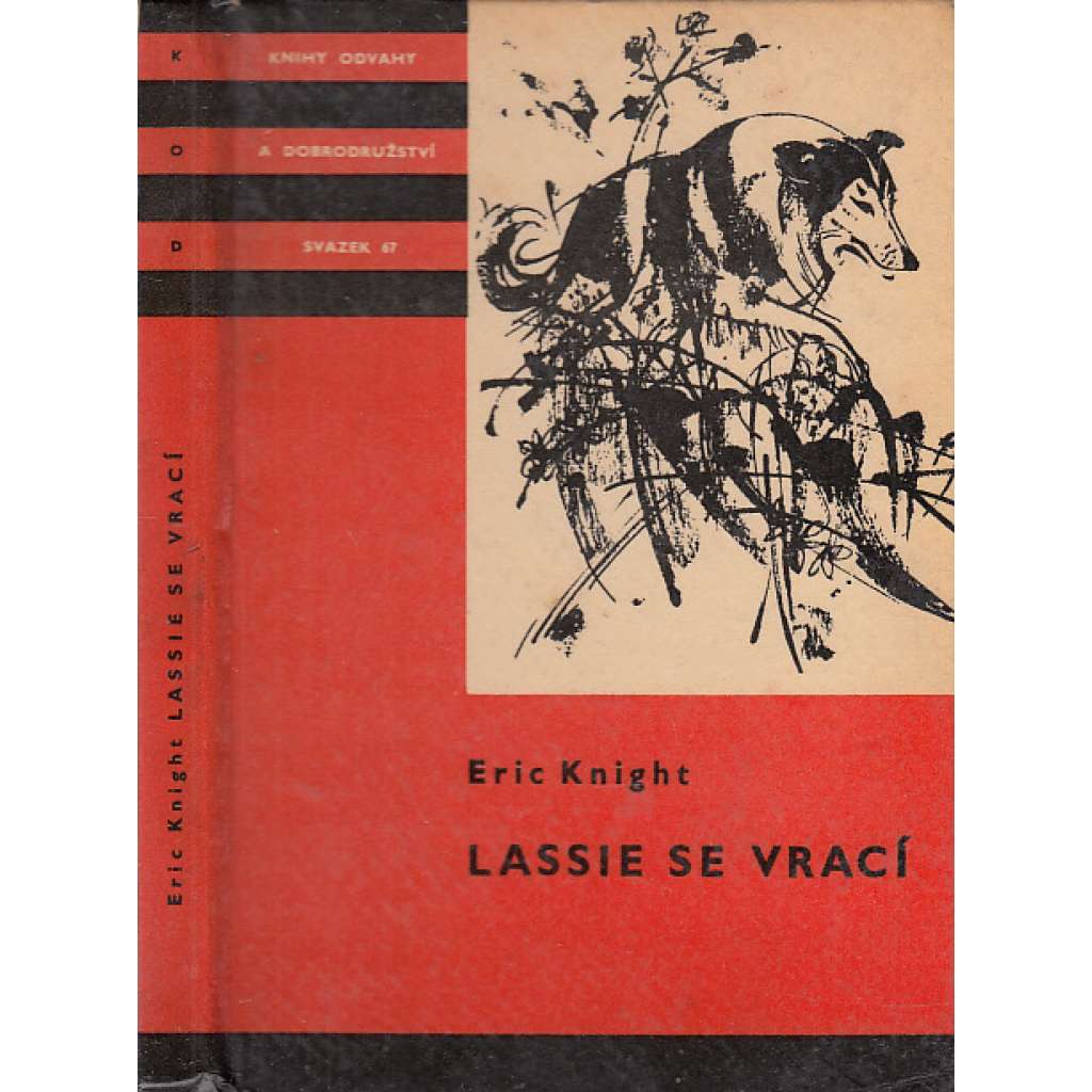 Lassie se vrací (edice KOD, sv. 67, Knihy odvahy a dobrodružství) [román pro mládež]