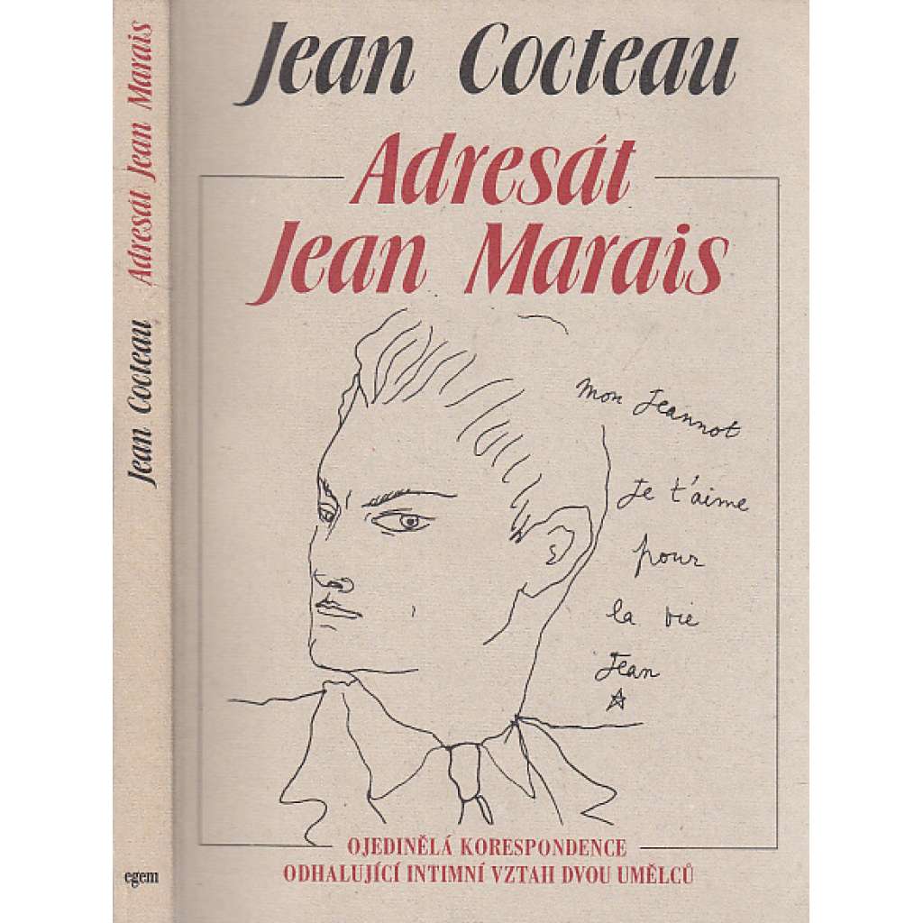 Adresát Jean Marais [Jean Cocteau - korespondence odhalující intimní vztah dvou umělců]