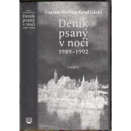 Deník psaný v noci (1989-1992) Herling-Grudziński (Torst) HOL