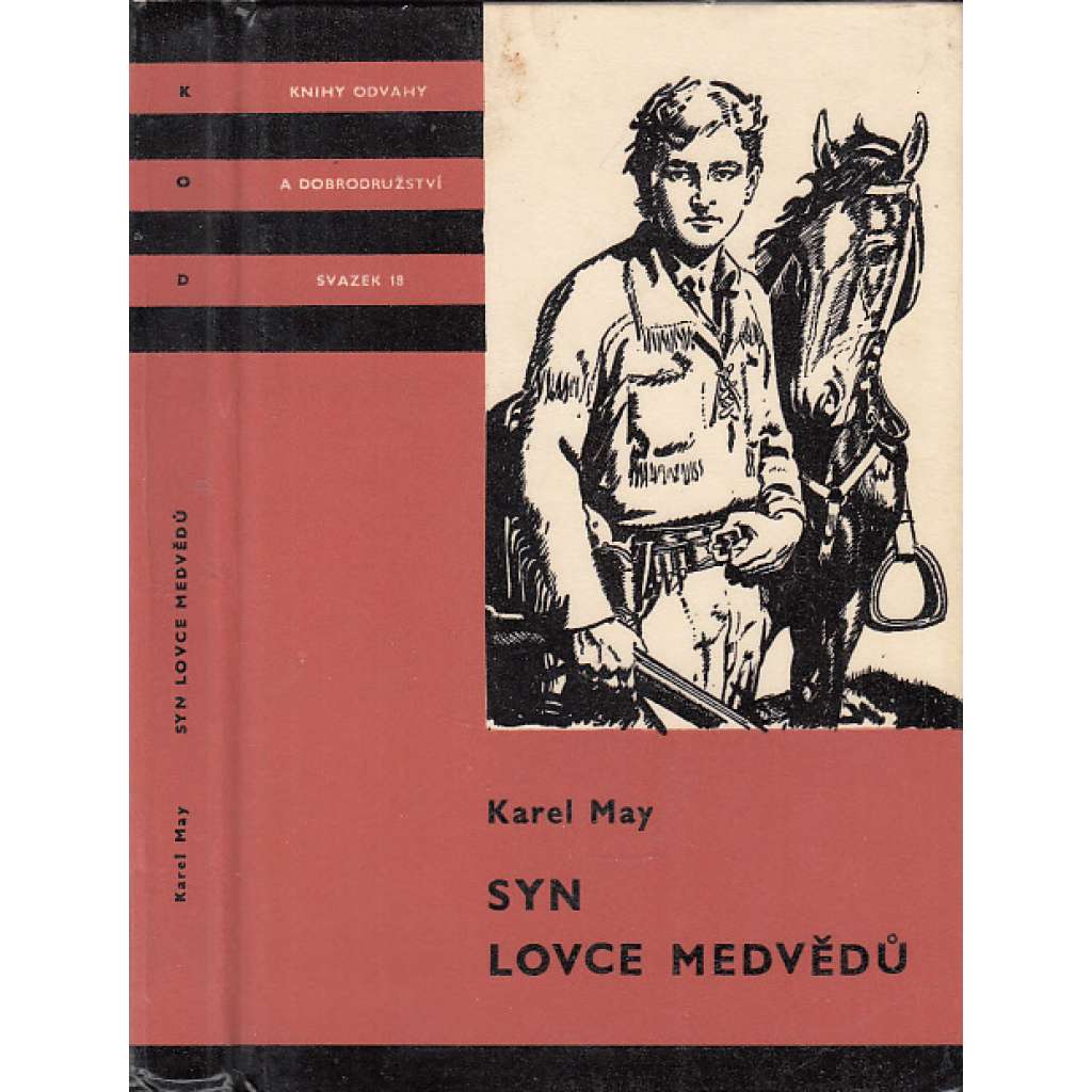 Syn lovce medvědů (edice KOD, sv. 18, Knihy odvahy a dobrodružství, ilustrace Zdeněk Burian)