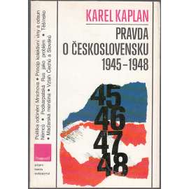 Pravda o Československu 1945-1948 [Obsah: Poválečný odsun sudetských Němců, Vztah Čechů a Slováků, Maďarská otázka, Podkarpatská Rus jako problém, Těšínsko]