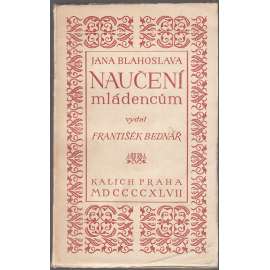 Naučení mládencům [Jan Blahoslav, spis o výchově kněží]