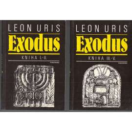 Exodus, 2 svazky (holocaust, Židé, sionismus, Izrael)