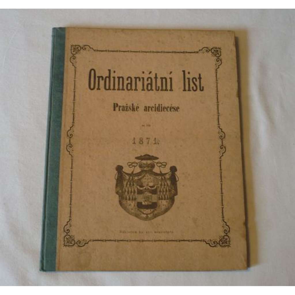 Ordinariátní list na rok 1871