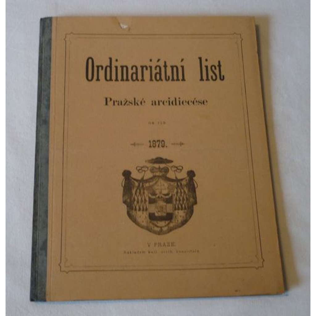 Ordinariátní list na rok 1879
