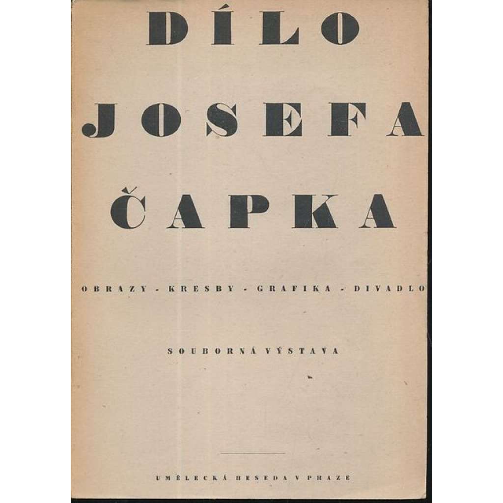 Dílo Josefa Čapka