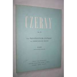 125 pasážových cvičení Op.261 (noty, piano-klavír)