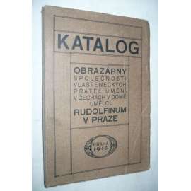 Katalog obrazárny v Domě umělců Rudolfinum, Praha