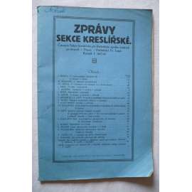 Zprávy sekce kreslířské, I./1917-18