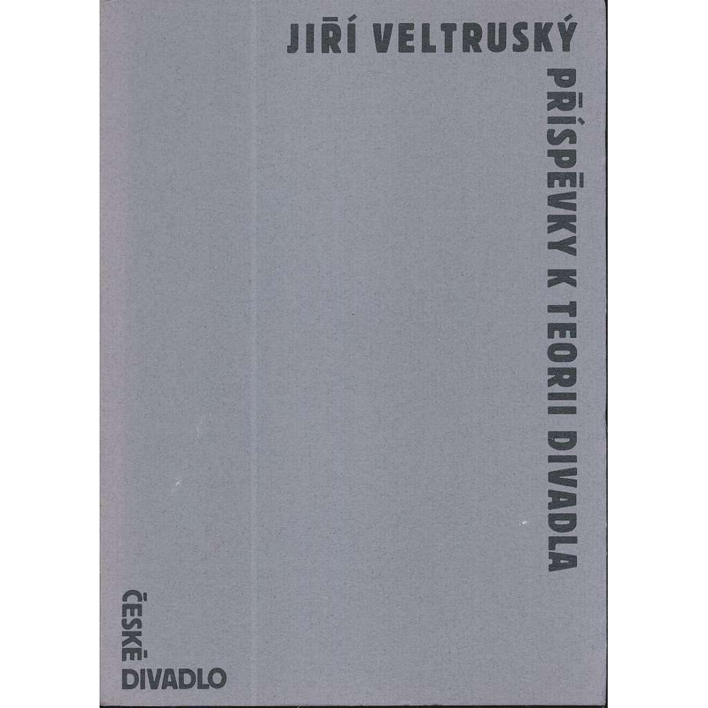 Příspěvky k teorii divadla