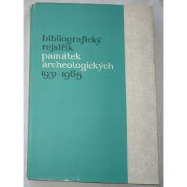 Bibliografický rejstřík památek archeologických 1931-1965