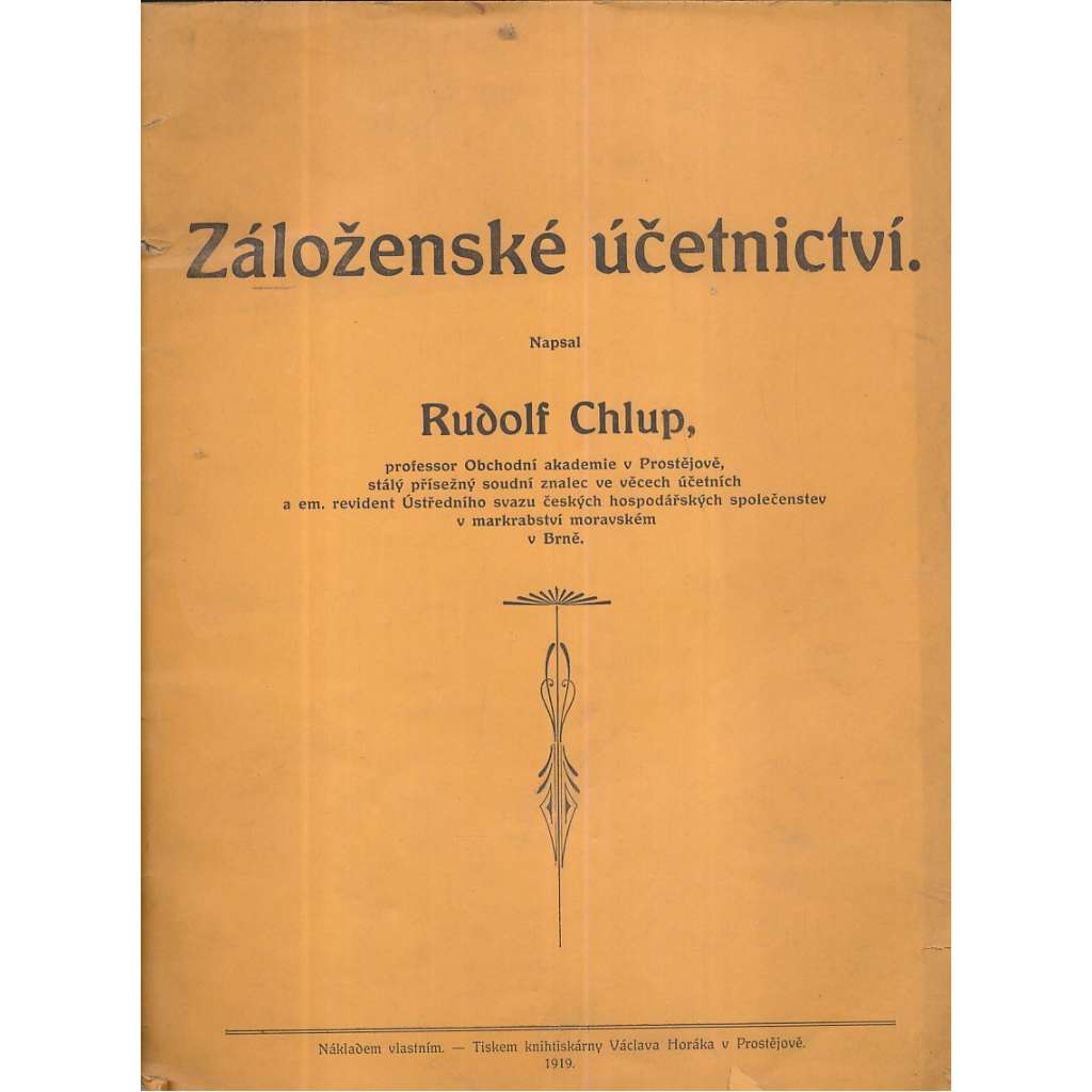Záloženské účetnictví