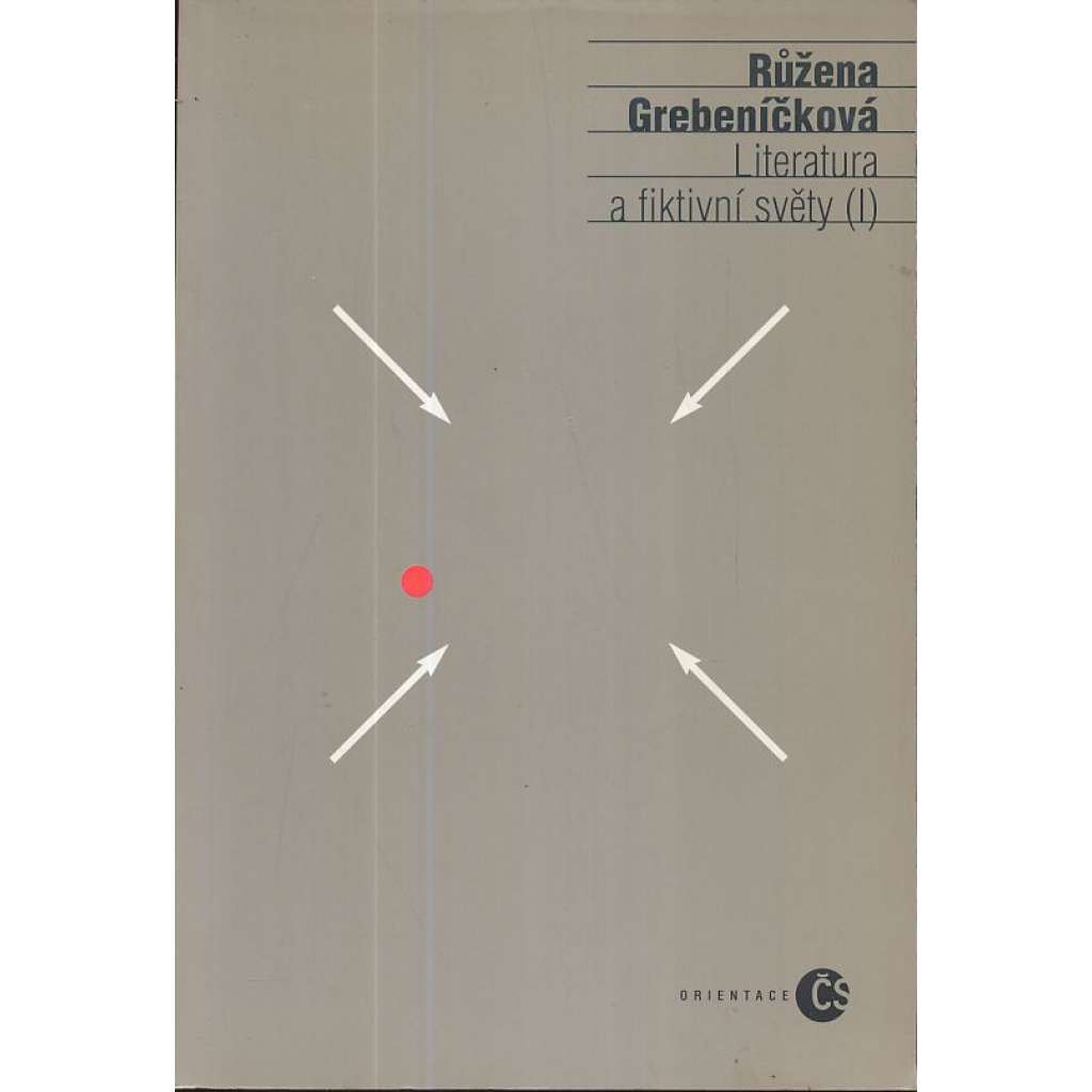 Literatura a fiktivní světy I [Grebeníčková: výbor z díla - literární věda, próza, žánry; texty o české literatuře]