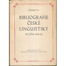 Bibliografie české linguistiky za léta 1945-50