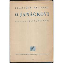 O Janáčkovi (soubor statí a článků)