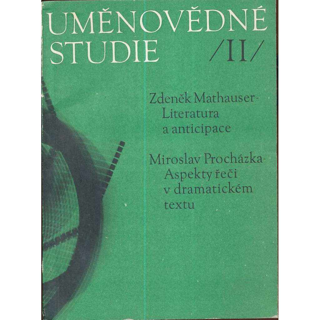 Uměnovědné studie, II.