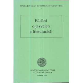 Bádání o jazycích a literaturách