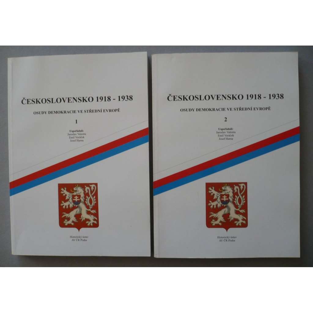 Československo 1918-1938, 2 svazky - Osudy demokracie ve střední Evropě