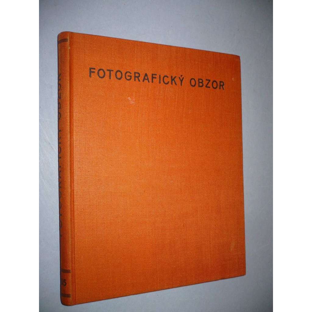 Fotografický obzor, ročník XLII. (1935)