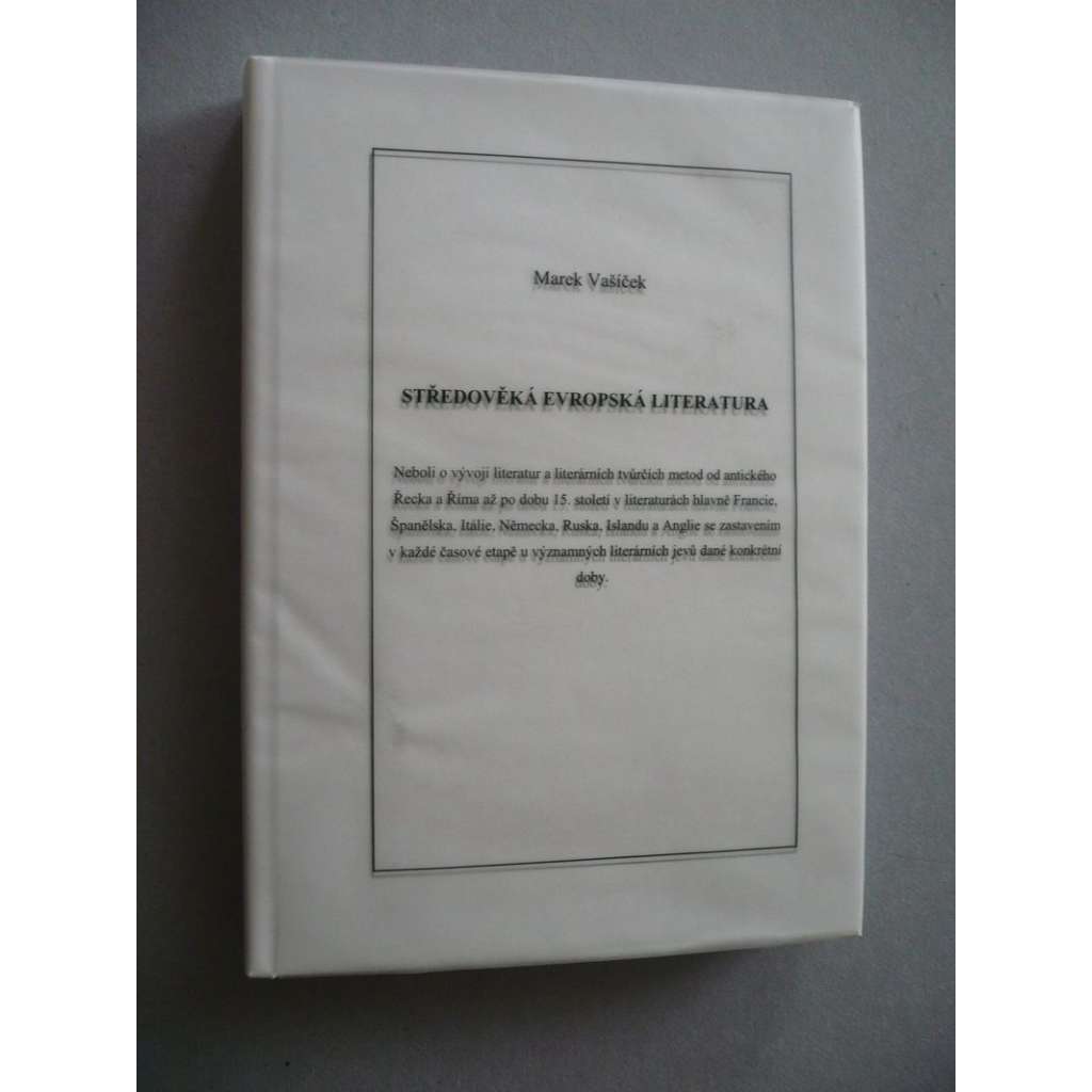Středověká evropská literatura