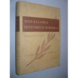 Miscellanea historico-iuridica
