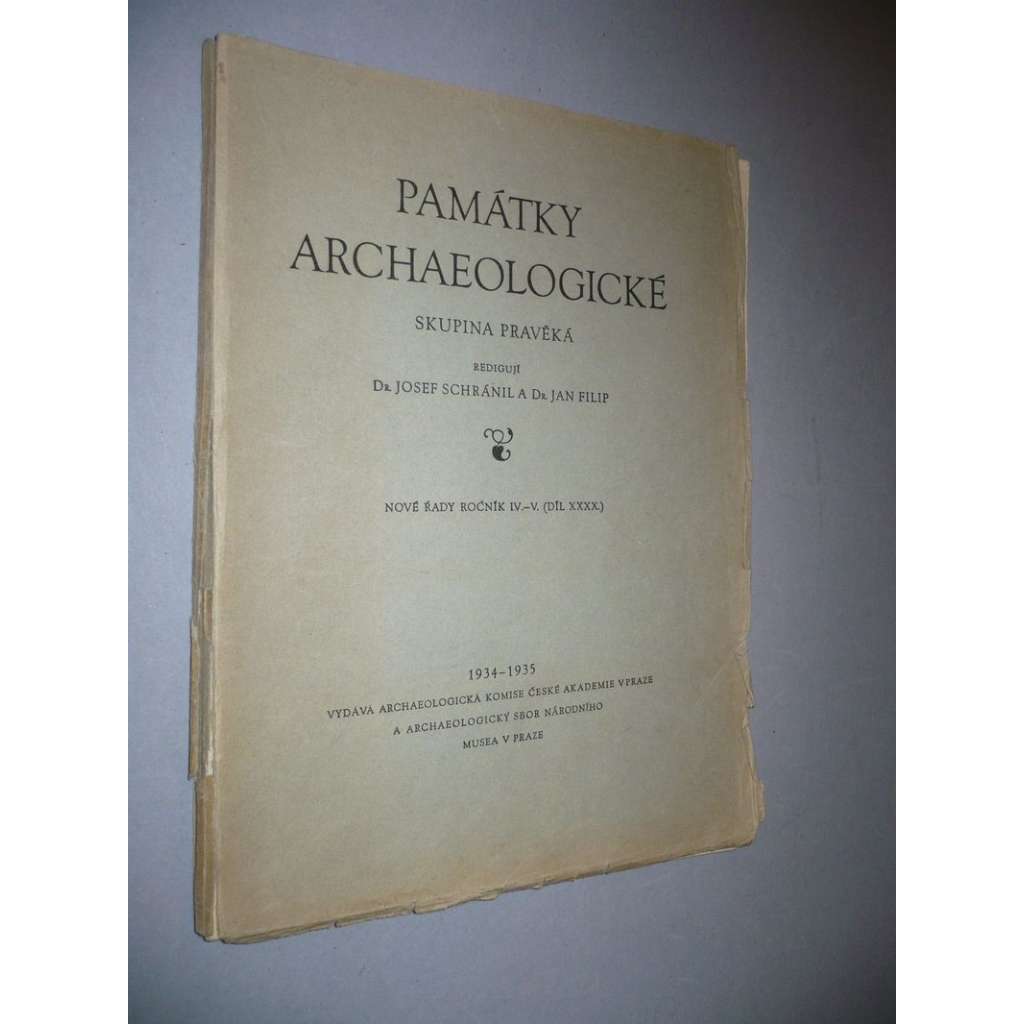 Památky archeologické, ročník IV.-V./1934-35