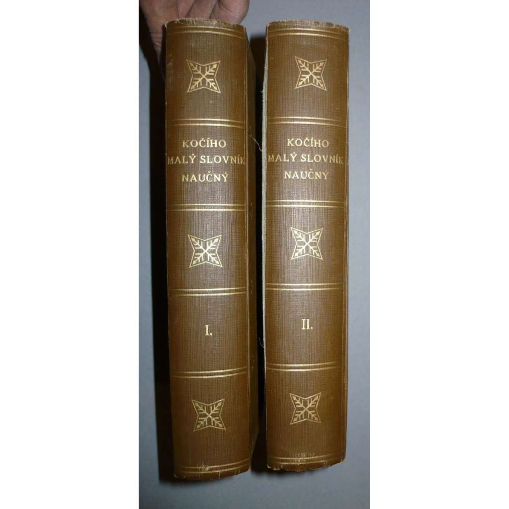Malý slovník naučný, 2 svazky (encyklopedie, historie, místopis, aj.)