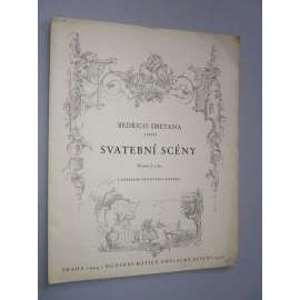 Svatební scény (piano a 2 ms, klavír pro 2 ruce, noty, hudebniny; doprovodné kresby František Kolár)