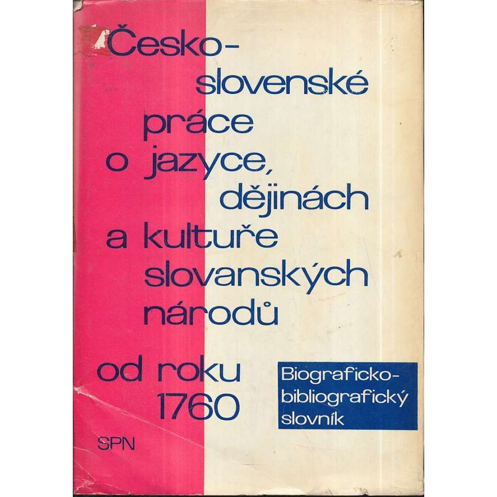 Československé práce o jazyce, dějinách...