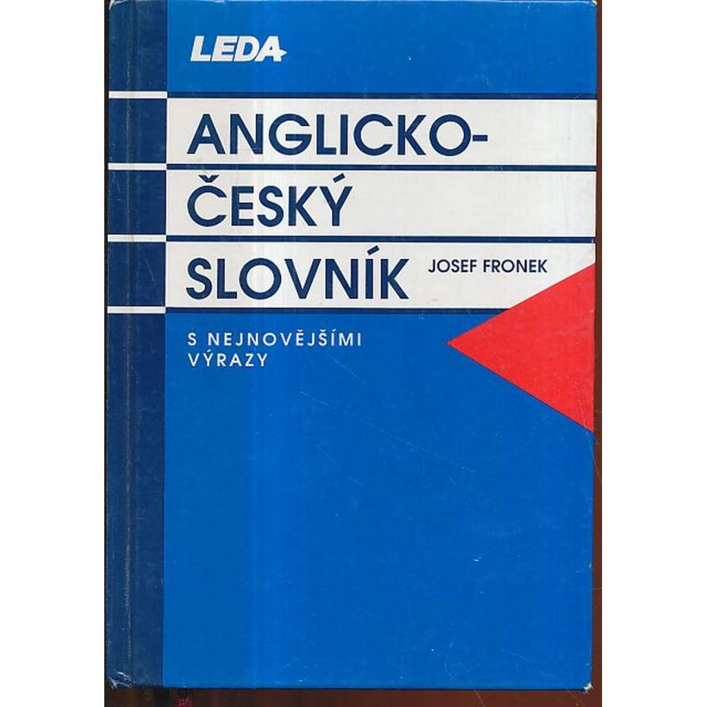 Anglicko - český slovník s nejnovějšími výrazy