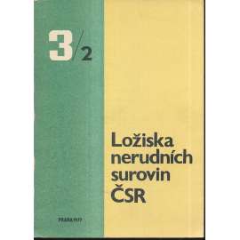 Ložiska nerudních surovin ČSR 3/2