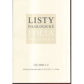 Listy filologické / Folia philologica 132/2009/1-2